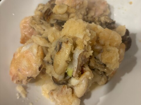 鶏ももしめじみぞれ煮